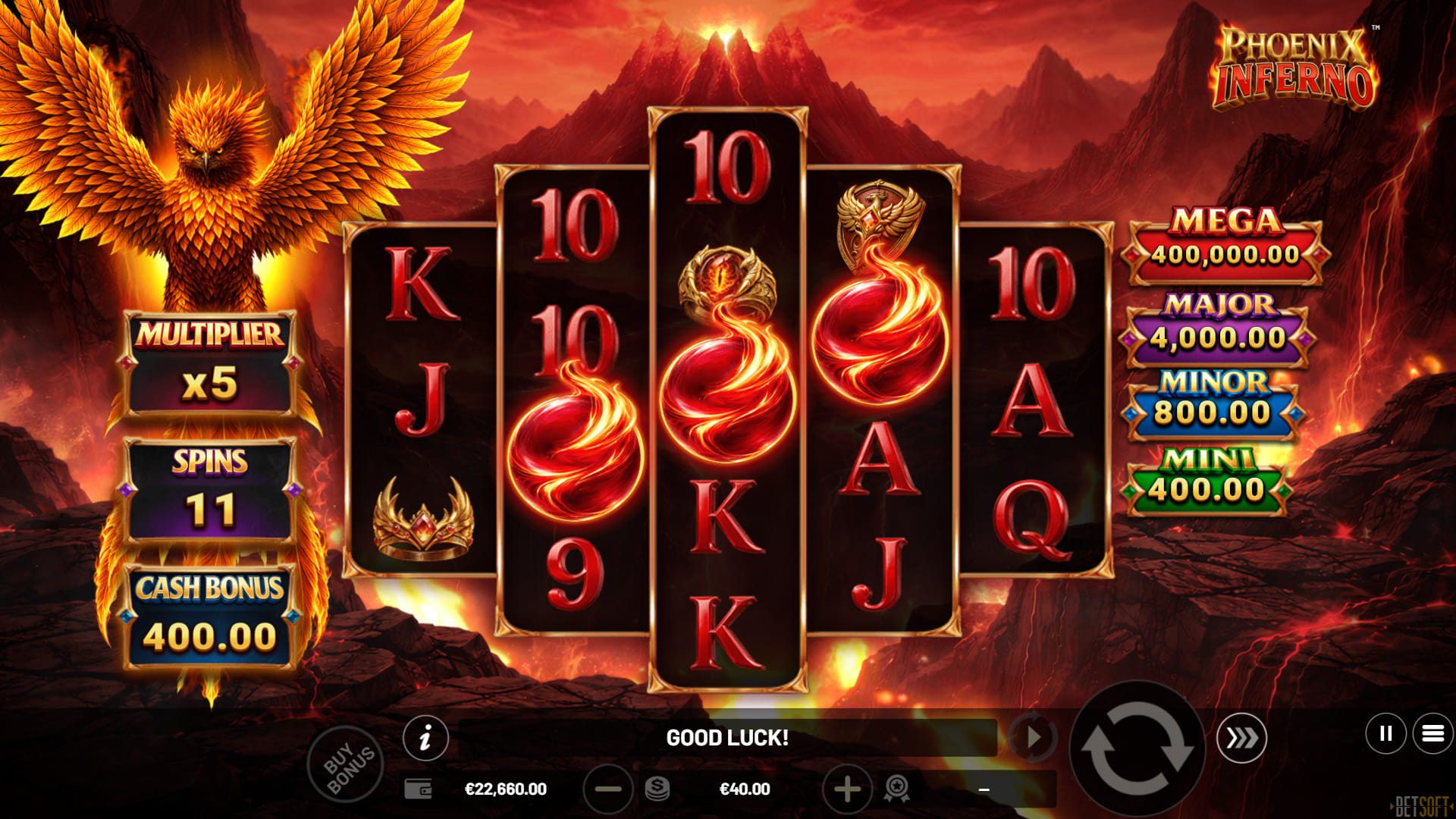 Phoenix Inferno - Free Spins Enchancers